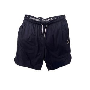 Reebok Black Athletic Shorts Mens 2XL